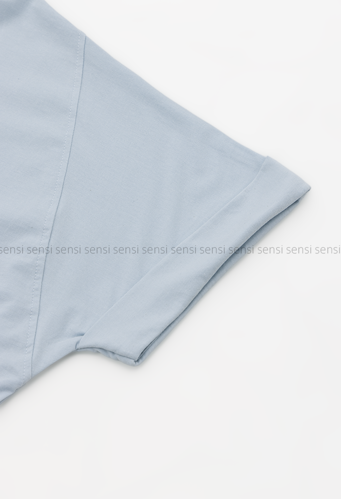 تیشرت باکسی کلاه دار رنگی کد1006034